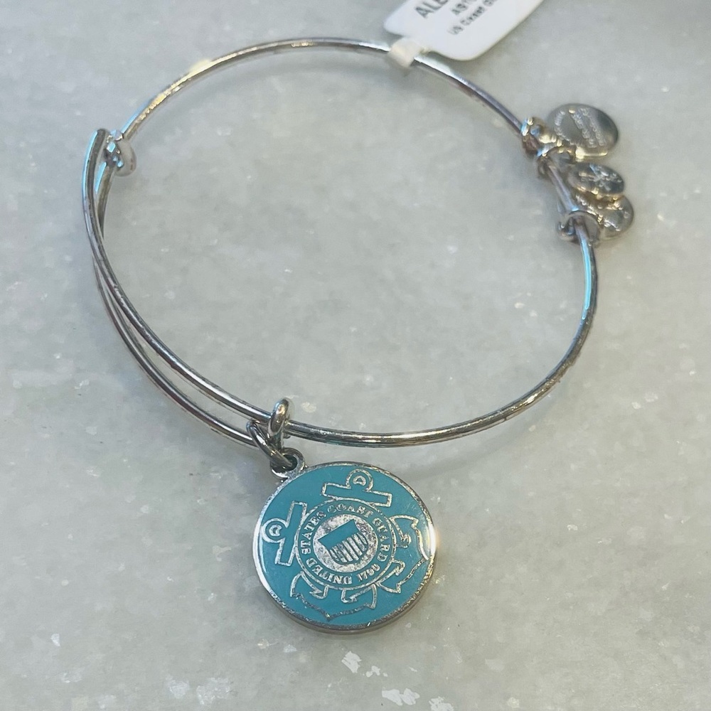Alex & Ani NWT Adjustable Bracelet US Coast Guard 120